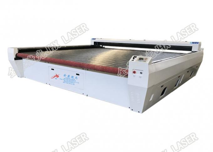 Banner Laser Automatic Fabric Cutter With CCD Camera Flags Large Size 2