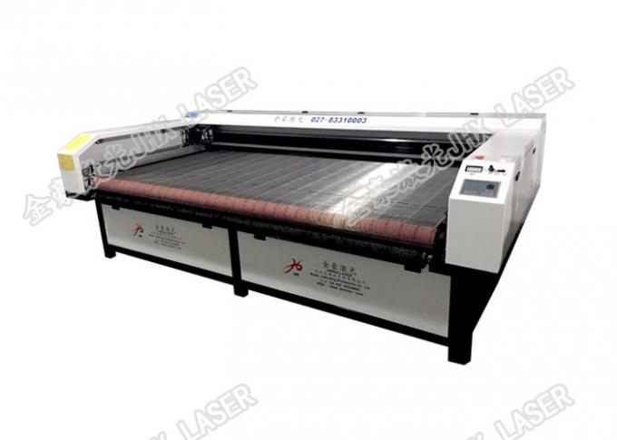 Automatic Carpet Laser Cutting Machine For Logo Mat Cutting Bed Machine JHX - 210300S 5