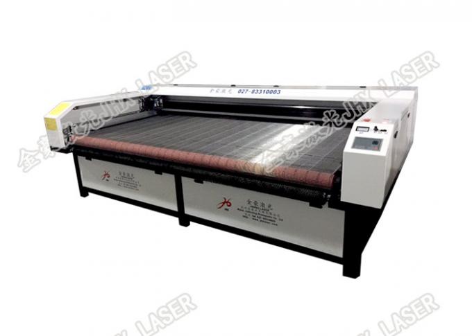 Automatic Carpet Laser Cutting Machine For Logo Mat Cutting Bed Machine JHX - 210300S 5