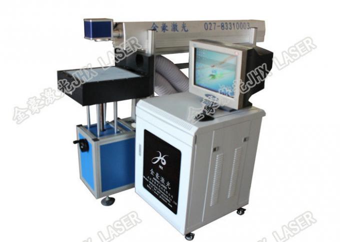 Custom Galvo Laser Marking Machine For Denim Processing Jeans Washing Whisker JHX - 3030 3