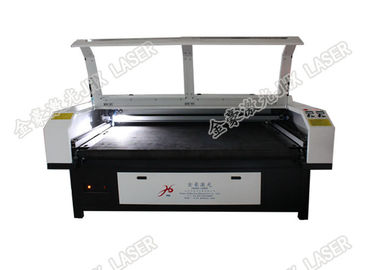 Genuine Leather Non Metal Laser Cutting Machine , CCD Camera Co2 Laser Engraving Machine