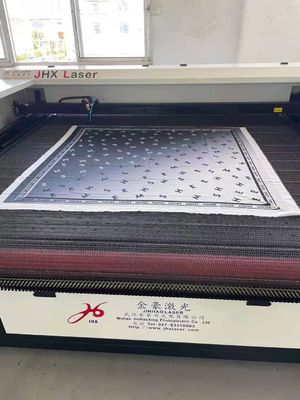 100W 130W 150W CO2 Laser Cutting Machine For Muslim Scarf