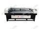 Clothing Embroidery Laser Cutting Machine Two Heads Professional Controlling