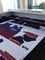 Polyester Fabric Laser Cutting Machine With Camera Working Area 1800 × 1000 Mm